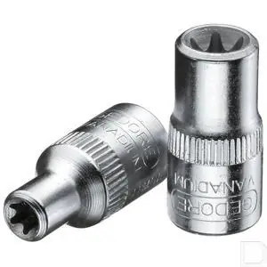Dopsleutel 1/4" 4-kant met Torx E7 Laatste Kans