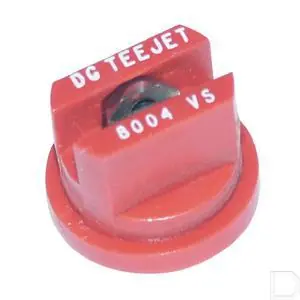 Spleetdop DG RVS spuithoek 80° rood Merkproduct