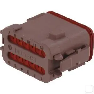 Goedkoop Stekkerhuis 12-polig female DT bra