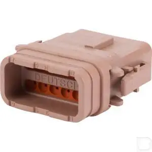 Stekker 12-polig female DTM-D vo Finale Uitverkoop