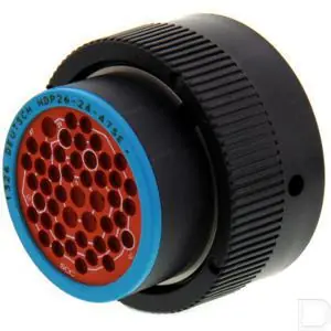 Chassis-stopcontact 47-polig male HDP20 Finale Uitverkoop