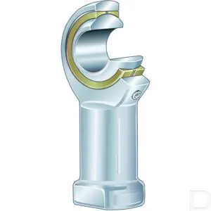 Voordeelprijs Stangkop 6mm female M6x1 links