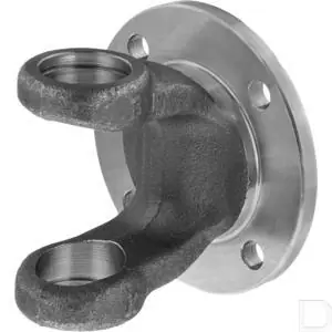 Meest Verkocht Flensgaffel 4x6mm afmetingen gat Ø 65mm flens 35° hoek