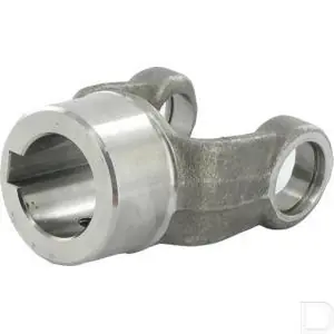 Naafgaffel boring Ø 25mm Spie 8mm M8 45° hoek Luxe