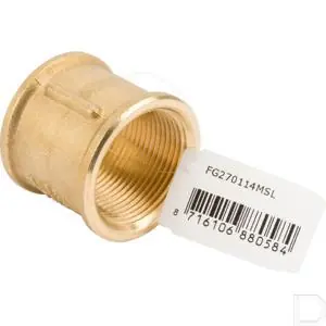 Actieprijs Sok 1.1/4" nr. 270 messing