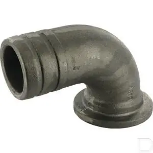 Uitlaatbocht Ø 80mm Luxe