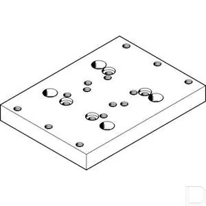 Adapterplatenkit HAPB-20/25 Superprijs