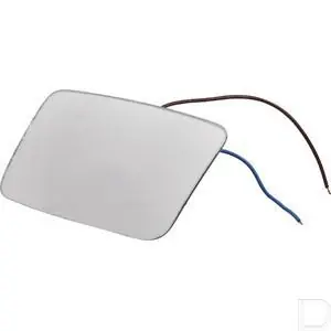 Spiegelglas 185x95mm Ambachtelijk