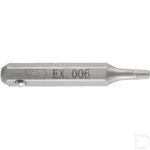 Garantie Inbegrepen Schroefbit 4mm 6-kant met Torx TX10 28mm lang
