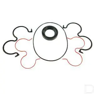 BACK-UP WASHER 25X40X9 Direct Beschikbaar