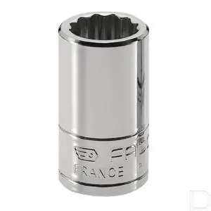 Origineel Dopsleutel 1/4" 4-kant met dop 11/32" dunwandig 12-kant