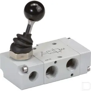 3/2 ventielhendel 1/8" Nieuw Model