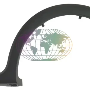 Wielschermlijst achter/lang stepway (suv) (links) Dacia Sandero 05/08-08/12 Bulkbestelling