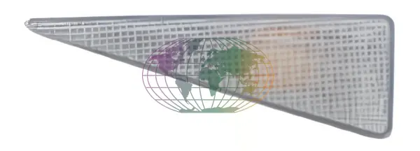 Zijclignoteur wit (links) Renault Vel Satis 09/01- In De Mode