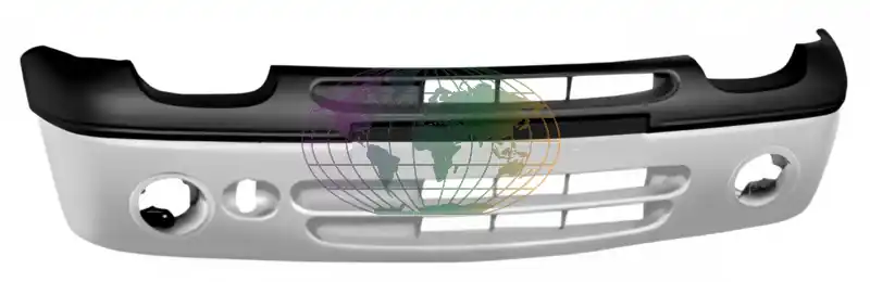 Voorbumper ged. primer+mistlampgaten Renault Twingo 09/00-06/07 Voordeelprijs