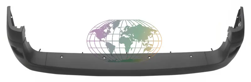 Achterbumper incl. binnenbalk Renault Kangoo 03/03-10/08 Origineel