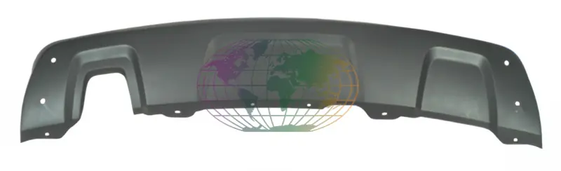 Achterbumperbeschermplaat zwart Dacia Duster 11/13-12/17 Geld-Terug-Garantie