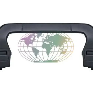 Voorbumper middendeel zwart boven Dacia Duster 09/21-02/24 Geld-Terug-Garantie