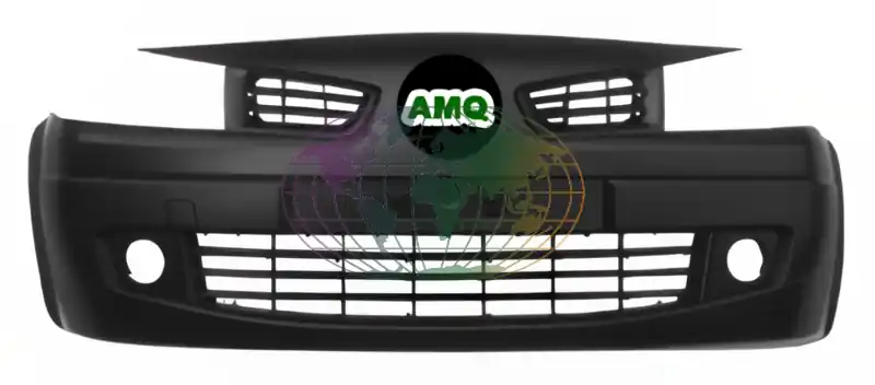 Voorbumper prim.incl. gr.delen+mistl.g. Renault Megane Ii 02/06-05/09 Finale Uitverkoop