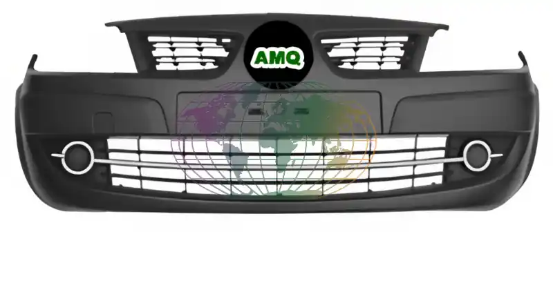Voorbumper primer+grilledelen/inclusief chroomlijsten Renault Scenic 09/06-03/09 Betrouwbaar