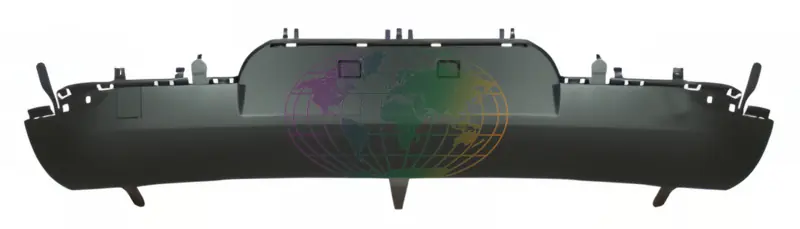 Achterbumperspoiler primer 5drs. Renault Megane Iii 02/14-02/16 Weekendaanbieding