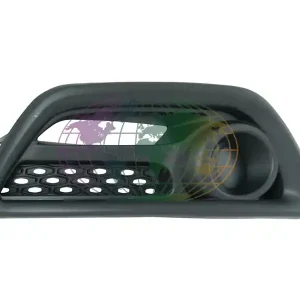 Veilige Betaling Zijgrille in voorbumper zwart (rechts) Renault Captur 01/13-03/17