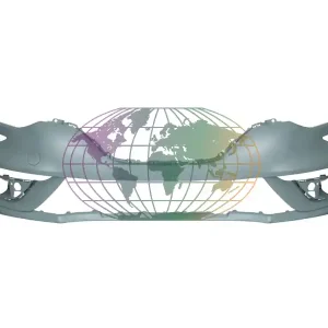 Voorbumper primer mistlampgaten+2 pdc gaten Renault Megane Iv 03/16-07/20 Beperkt Aanbod