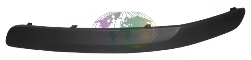 Voorbumperlijst zwart 12/04- (links) Skoda Fabia 12/99-03/07 Trendy