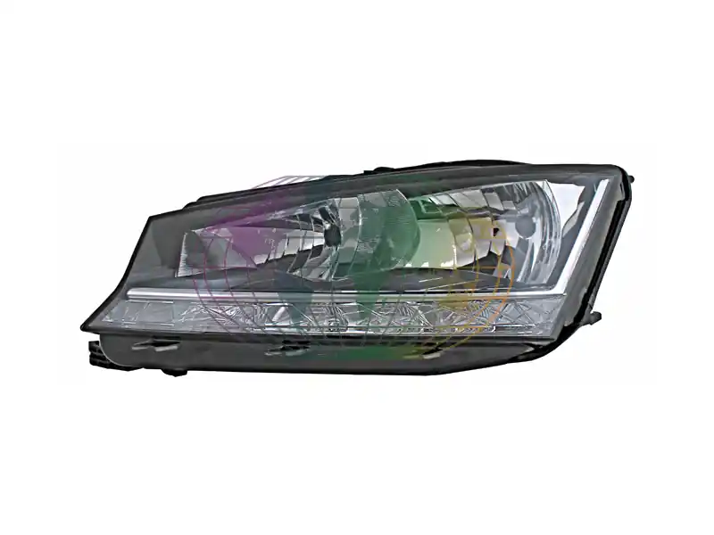 Voordeelprijs Unit tyc "e" h7+h7+led elektr.verstelb.+motor (links) Skoda Fabia 08/18-06/21