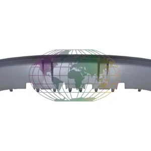 Voorbumperafdekplaat onder zilvergrijs Skoda Yeti 10/13-01/17 Shop Nu