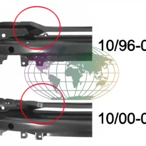Voorbumper binnenbalk Skoda Octavia 10/00-06/04 Alleen Vandaag