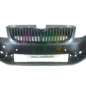 Voorbumper primer 4 pdc gaten Skoda Octavia 03/13-02/17 Professioneel