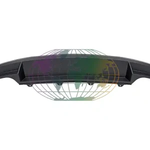 Achterbumperspoiler zwart/generf Skoda Octavia 03/13-02/17 Gecertificeerd