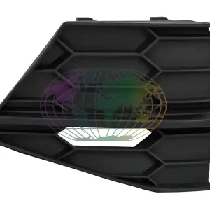 Zijgrille in voorbumper+zwarte lijst (rechts) Skoda Superb 08/15-09/19 Topkwaliteit