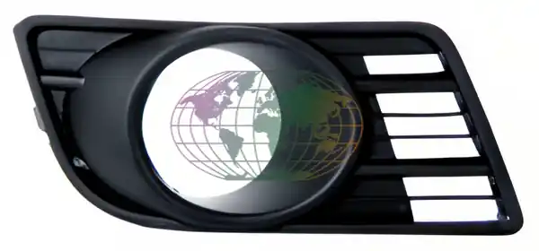 Zijgrille in voorbumper met mistl.gat (rechts) Suzuki Swift 12/07-08/10 Speciale Aanbieding