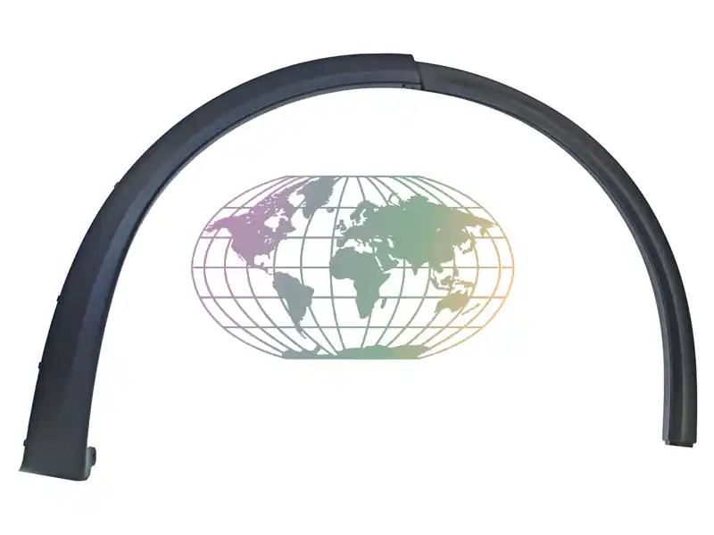 Wielschermrand achter (rechts) Tesla Model 3 04/19-12/20 Meest Verkocht