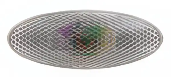 Zijclignoteur kompleet / wit r/l Toyota Yaris 12/05-01/09 Trendy