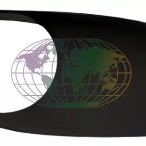 Zijgrille in voorbumper met mistl.gat (rechts) Toyota Yaris 02/09-08/11 Direct Verzonden