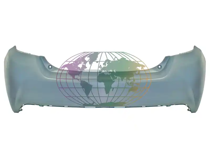 Achterbumper primer Toyota Yaris Hybride 09/14-03/17 Ambachtelijk