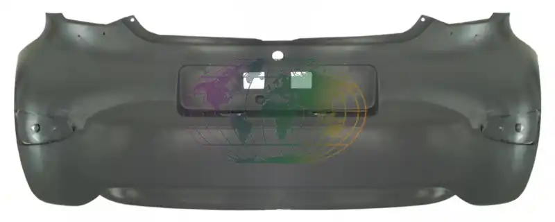 Achterbumper primer Toyota Aygo 04/12-06/14 Tijdelijk Beschikbaar