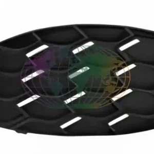 Zijgrille in voorbumper (links) Toyota Aygo 01/09-03/12 Trendy