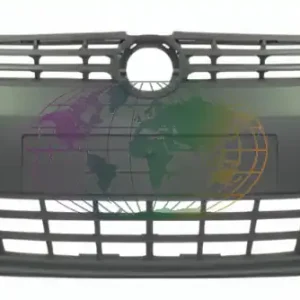 Voorbumper zwart generfd caddy van/combi Volkswagen Caddy 09/10-05/15 Ambachtelijk