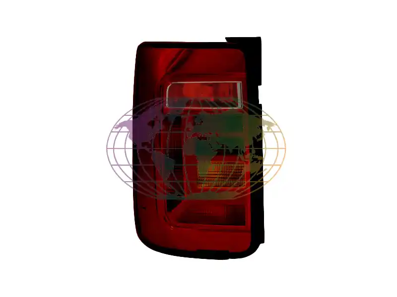 Achterlicht smokey voor mod. met 2 achterdeuren (links) Volkswagen Caddy 06/15-10/20 Gratis Verzending