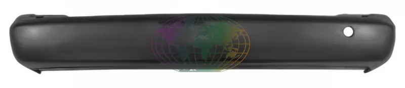 Achterbumper zwart/kort chassis Volkswagen Caddy 04/04-08/10 Budget