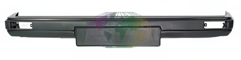 Voorbumper smal zwart Volkswagen Jetta 2 02/84-04/92 Finale Uitverkoop