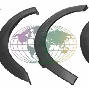 Wielkuiplijstset polyester zwart/kort Volkswagen Golf 3 11/91-12/97 Betrouwbaar