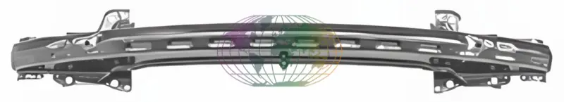 Voorbumper binnenbalk Volkswagen Golf 4 01/98-09/03 Geld-Terug-Garantie