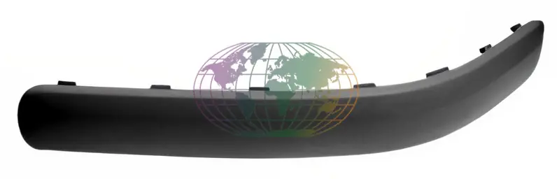 Achterbumperstrip zwart (links) Volkswagen Golf 4 01/98-09/03 Laatste Kans