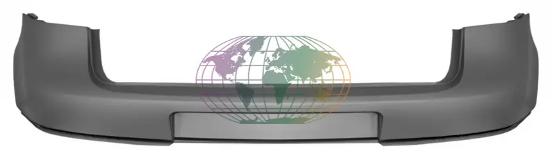 Achterbumper primer - deel boven Volkswagen Golf 5 10/03-10/08 Beperkte Voorraad
