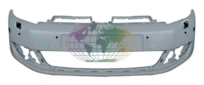 Voorbumper prim. 6 pdc/pa+kopl.wissergaten Volkswagen Golf 6 11/08-10/12 Gratis Retour